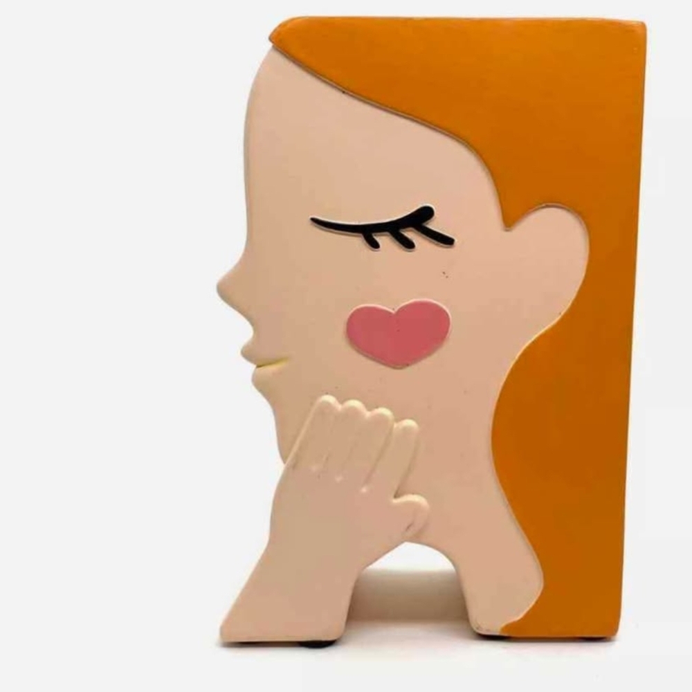 New Unique Face Planter With Drain Hole